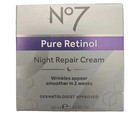 No7 Pure Retinol Night Repair Cream  50 Ml   1 69 Fl Oz  New In Box   Fast Ship 