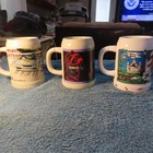 3-budweiser Special Event Steins mugs-anheuser Busch