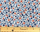 Vintage 1930s 1940s Cotton Voile Print Fabric Dress Making 112  X 31  2 Of 2