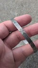 Antique Taxco Mexico Sterling Silver 925 Cross Over Weave Bangle Bracelet 7 3 4 