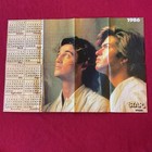 Prince   Wham 1986 Poster Calendar Genuine Vintage Full Size 31       X 21      