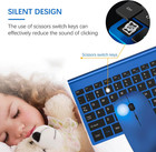 Wireless Keyboard And Mouse Ultra Slim Combo  2 4g Silent Compact Usb