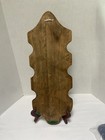 Mcm Vtg Wood Mail Letter Key Holder Wall Mount Eagle Spindles Colonial Farmhouse