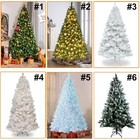 Christmas Tree With Led Lights Snow Flocked pinecones Berries prelit Fibre Optic