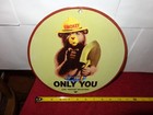Vintage 10 In Smokey The Bear Prevent Fires Adv  Sign Metal Porcelain - Z 247a