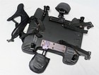 Stealth Products Wheelchair Backrest Kit - Swing-away Laterals   Chest Harness