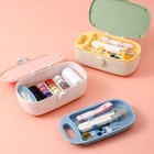 Missraza Sewing Kit  Portable Kit For Adults  Plastic Box Needle And Thread
