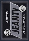 Ashton Jeanty Las Vegas Raiders 2025 Nfl Draft Card