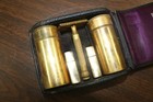 Gillette Vintage Metal Shaving Kit With Case