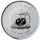 2026 - 5 Oz Washington Silver Coin  9999 Fine Silver Proof Like Commander Series