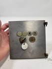 Vintage Safety Deposit Box Door W  Lock And At Least One Key Each 5 25  X 5 25 