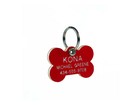Plastic Bone Shape Pet Dog Cat Identification Name Tags-a Custom Engraved Id Tag