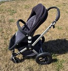 Bugaboo Cameleon Single Stroller W  Canopy  Black silver