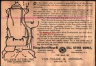 1880 Silver Sterling Coal Stove Victorian Trade Card Racist Eskimo Aborigines