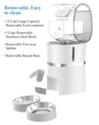 Automatic Cat Feeder  Welltobe Pet Feeder Food Dispenser For Cat   Small Dog    