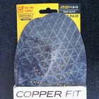 Copper Fit Work Gear Mens Comfort Insoles Arch Support Black One Size 8-13