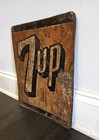Vintage 7 Up Metal Sign