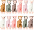 12 Pcs Mini Llama Stuffed Animals 7 87 Inch Alpaca Plush Dolls Cute Keychains   