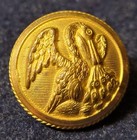 Civil War 2 Piece State Of Louisiana Confederate State Button Albert  La-7-a1