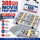 300pcs Replica Play Money One-sided Movie Bills For Film Theater Photo Prop Set