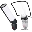 Flash Diffuser Reflector Kit - Bend Bounce Flash Diffuser  Silver white Refle   