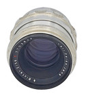 Carl Zeiss Jena Biotar Exa 2 58 58mm F2 Red T Exakta Lens Silver 12-blades