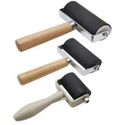 3 Pack Rubber Brayer Roller 1 4 2 4 4 Inch Hard Rubber Brayer Rollers art 