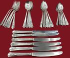 30 Pcs Flatware For 6 Wm A Rogers Sectional Lido Pattern Oneida 1936 No Loss