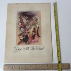 Gone With The Wind Movie Program Souvenir Booklet Clark Gable 1939 Theatre Book