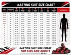 F1 Inspired  Go-kart Racing Suit Digital Printed 660d Cordura In All Sizes