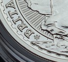 2017 Qe Ii - Britannia - Trident Privy 20th Anniversary 1 Oz 999 Silver   2 Coin
