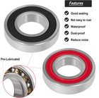 Samsung Wf42h5200af a2 Washer Tub Premium Spin Ball Bearings