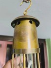 Antique Vintage Maritime Ship Boat Oil Lantern Nautical Brass Minor Lamp Decor