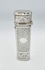 George Iii Sterling Silver Bright Cut Etui Case London 1808