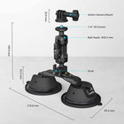 Camera Suction Cup Mount  Mount For Gopro 13 12  For Dji Action 6 5  On Car Wind
