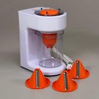 Masterchef Electric Spiralizer Includes 3 Spiral Blades 12  X 9 5  White orange