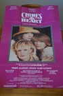 Crimes Of The Heart 1986 Movie Poster Autographed By Diane Keaton  New 