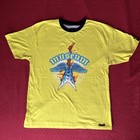 The Museum Dc Yellow Music Flame Guitar Graphic T-shirt Large Art Fashion