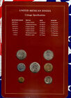 Coin Sets Of All Nations Mexico  Unc 20 Peso 1984 200 100 50 10 5 1p 1985