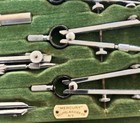 Vintage Keuffel   Esser Co   Rochester  Ny  mercury  Drafting compass Set