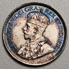 Canada 1936 Silver 10 Cents  High Au Grade  Old Date Kgv  c602 