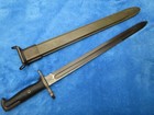 Original Us Ww1-ww2 M1905 42 Bayonet Made By Sa In 1909 And Scabbard