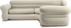 Ultra Comfort Corner Sofa Sleeper Couch Blow Up Futon Sectional Bed Living Room 