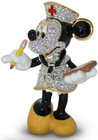 Disney Parks Arribas Brothers Swarovski   Crystal Nurse Minnie Jeweled Figurine