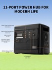 Portable Power Station 1000w  Lifepo4 Battery  Outdoor Generator For Camping