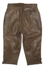 Traditional Ladies  Traditional Knee Band Leather Pants traditional Pants In Olive In Size 38