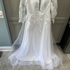 White Wedding Dress -size 10 -new