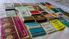 Lot Of 34  Vintage Matchbooks Cool   Quirky Vibrant Colors Fun Lot