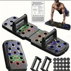 28 In 1 Push Up Rack Board System Fitness Workout Train Home Gym Exercise Stands