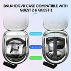 Bnlnhogvr Carrying Case Compatible With Oculus Meta Quest 3s quest 3 quest 2  Ap